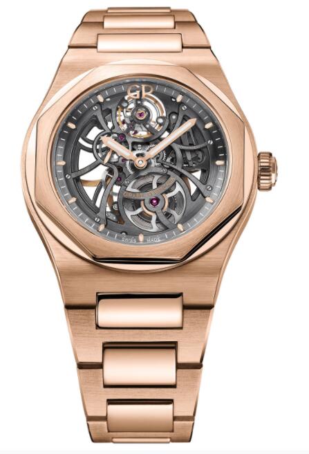 Replica Girard Perregaux Laureato Skeleton 81015-52-002-52A watch